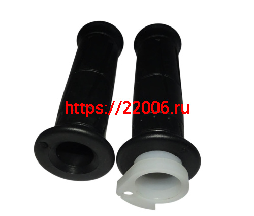 Ручка руля правая (газа) QUANTUM в сборе (с резинкой) + ручка левая (резиновая) (071,072) фото 2 Ручка руля правая (газа) QUANTUM в сборе (с резинкой) + ручка левая (резиновая) (071,072) фото 2