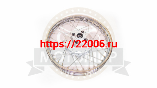 Обод 17'' задний спицы, диск. тормоз Racer RC250GY-C2 PANTHER в сборе фото 3