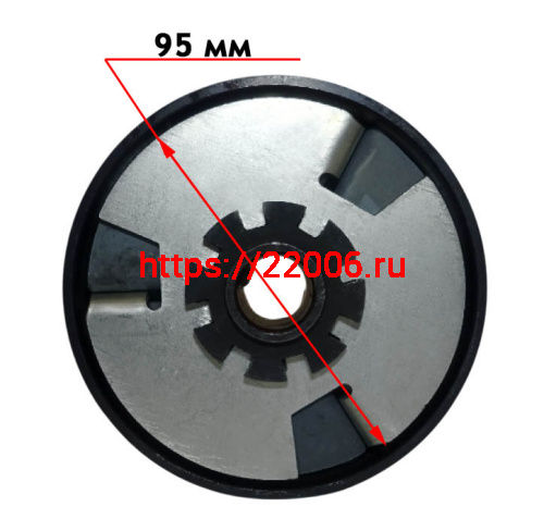 Сцепление автоматическое, на вал 19 мм, цепь 428, звезда 10 зубов фото 6 Сцепление автоматическое, на вал 19 мм, цепь 428, звезда 10 зубов фото 6