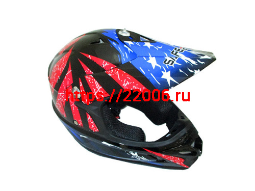 Мотошлем SAFEBET HF-115 (cross kids) black Q183 (XL) Мотошлем SAFEBET HF-115 (cross kids) black Q183 (XL)