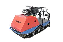 Мотобуксировщик 13 л.с. Север-Э (3 тел.) дв.HEMEN  эл./зап., вариатор "Сафари", катковая подв., комплектация без аккумулятора