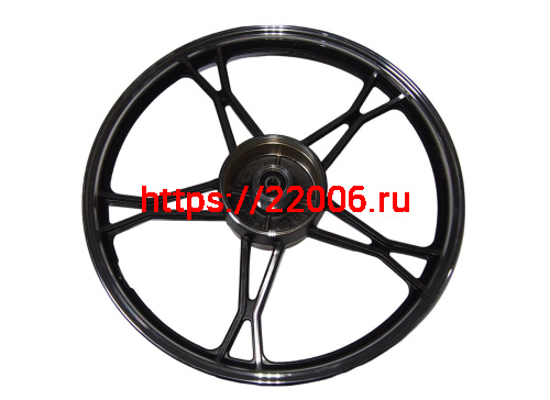 Обод 17" задний литой, барабан. тормоз 1,4-17  Альфа, FORESTER STREET (НАБОР)