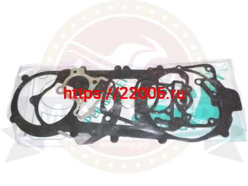 Набор прокладок двигателя GY6-60  44,00 мм короткий 10"