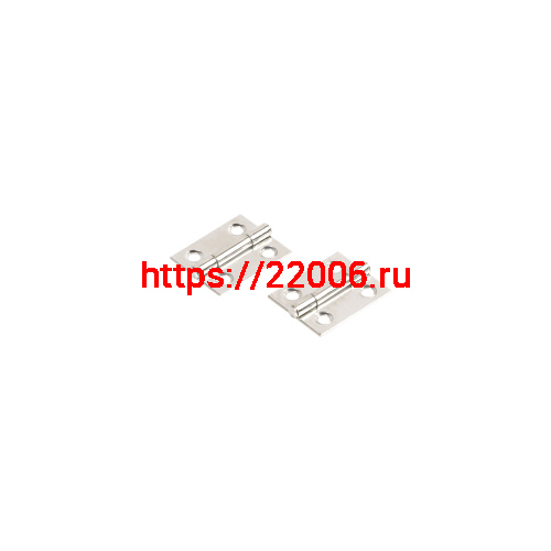Петля Ajax (Аякс) карточная универсальная LM/IN22x24x0,8U ZN цинк (2 шт) фото 4 Петля Ajax (Аякс) карточная универсальная LM/IN22x24x0,8U ZN цинк (2 шт) фото 4