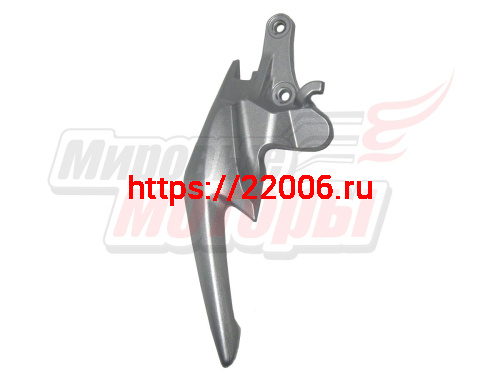 Ручка пассажира задняя левая серебристая PHANTOM, ZF-KY, EKONIKA (ZF250-2), ZONDER YCR150 Ручка пассажира задняя левая серебристая PHANTOM, ZF-KY, EKONIKA (ZF250-2), ZONDER YCR150