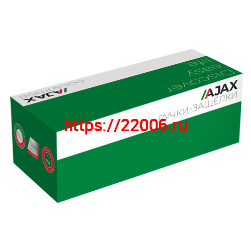 Ручка Ajax (Аякс) защелка DK682 AB-ET (6082 AB-E) (кл./фик.) бронза фото 2