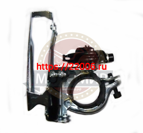 Переключатель передач передний, унив.тяга, хм.28,6-31,8мм, макс.зв. 42Т-48T (аналог Shimano TY500) Переключатель передач передний, унив.тяга, хм.28,6-31,8мм, макс.зв. 42Т-48T (аналог Shimano TY500)