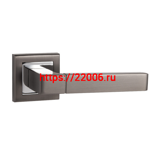 Ручка Punto (Пунто) раздельная K.QL52.STYLE (STYLE QL) GR/CP-23 графит/хром