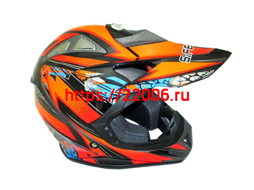 Мотошлем SAFEBET HF-116 (cross) black Q152-O (L) Мотошлем SAFEBET HF-116 (cross) black Q152-O (L)