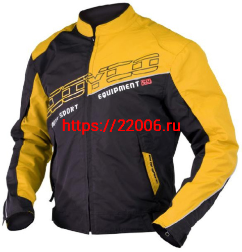 Куртка мотоциклетная JK31 желтая (XXL) Scoyco