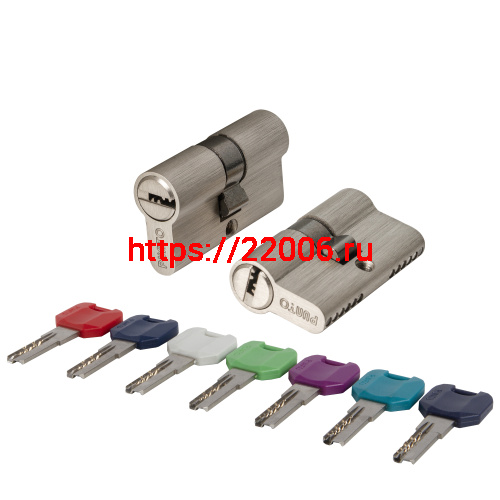 Цилиндровый Punto (Пунто) механизм MaxPro7000Key 52mm (21+10+21) SN мат.никель 7key Цилиндровый Punto (Пунто) механизм MaxPro7000Key 52mm (21+10+21) SN мат.никель 7key
