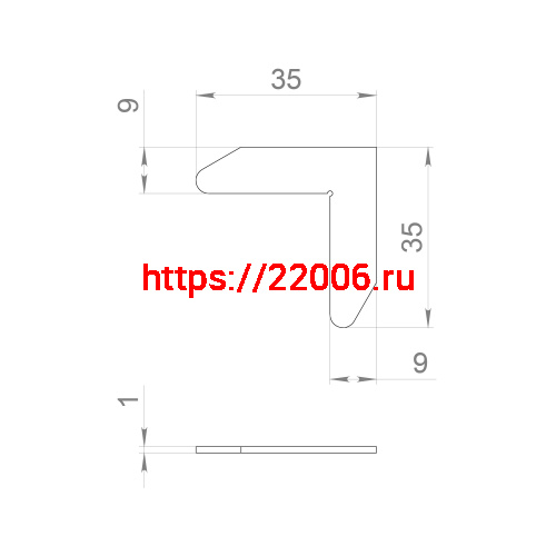 Крепежный уголок Armadillo (Армадилло) для короба SWD.Scope 35/35/1 angle (2 pcs) фото 2 Крепежный уголок Armadillo (Армадилло) для короба SWD.Scope 35/35/1 angle (2 pcs) фото 2