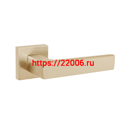 Ручка Fuaro (Фуаро) раздельная K.DM51.Straight (Straight DM) SSG-39 сатинированное золото