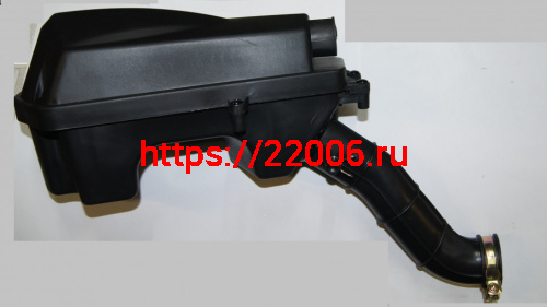 Фильтр воздушный (корпус) 139QMB 50cc без бумаж.фильт.элемента (колесная база 12") длин.патрубок Фильтр воздушный (корпус) 139QMB 50cc без бумаж.фильт.элемента (колесная база 12") длин.патрубок