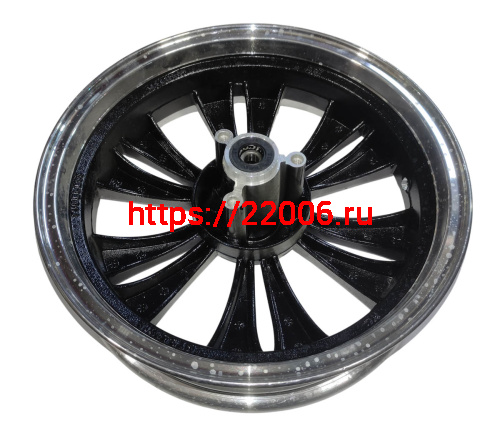 Обод 13" передний литой, диск. тормоз скутер ARC (047) фото 2 Обод 13" передний литой, диск. тормоз скутер ARC (047) фото 2