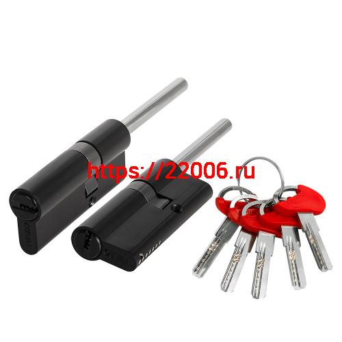 Цилиндровый Fuaro (Фуаро) механизм D-PRO5007 Tang 85 w/k (50+10+25) BL-24 черный 5Key без верт. Цилиндровый Fuaro (Фуаро) механизм D-PRO5007 Tang 85 w/k (50+10+25) BL-24 черный 5Key без верт.