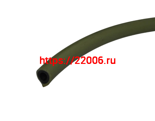 Бензошланг D4,0мм двойной СЕРЫЙ  (1м), бухта 20 м.(как на Хондах)