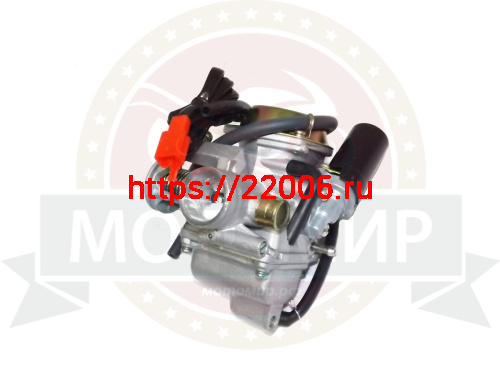 Карбюратор 4х такт. GY6-150 (заслонка d24мм) FT125/150 (1713) LK-180GY-2 фото 2 Карбюратор 4х такт. GY6-150 (заслонка d24мм) FT125/150 (1713) LK-180GY-2 фото 2