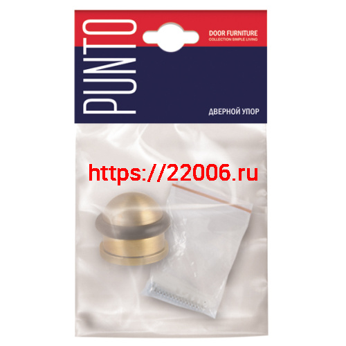 Упор Punto (Пунто) дверной напольный DFIX/F26 (DS PF-26) ABG-6 бронза фото 2