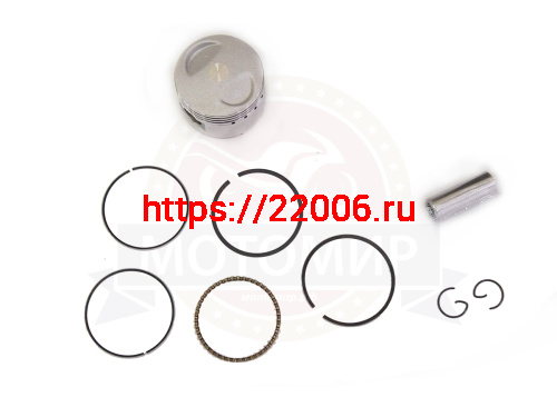 Цилиндр в сборе с поршнем 4-х такт. скутер (63см3) 44,00 мм (цилиндр+поршень+палец+кольца) ВАНЧАНГ фото 3 Цилиндр в сборе с поршнем 4-х такт. скутер (63см3) 44,00 мм (цилиндр+поршень+палец+кольца) ВАНЧАНГ фото 3