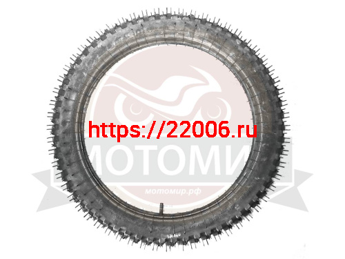 Покрышка  ПетроШина 21" Л-254,266,314, 3.00-21 52P (80/100-21) с камерой, мягкая
