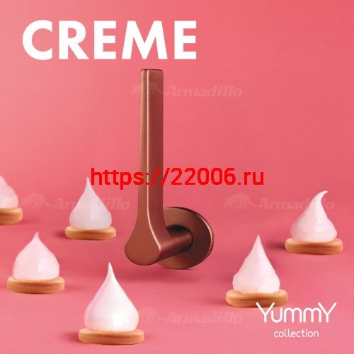 Ручка Armadillo (Армадилло) раздельная R.YM.CREME BL-26 черный фото 4 Ручка Armadillo (Армадилло) раздельная R.YM.CREME BL-26 черный фото 4