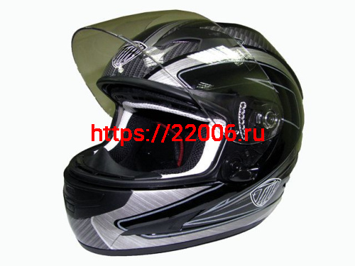 Мотошлем THH TS-42 №7 black/ gray (XL) Мотошлем THH TS-42 №7 black/ gray (XL)