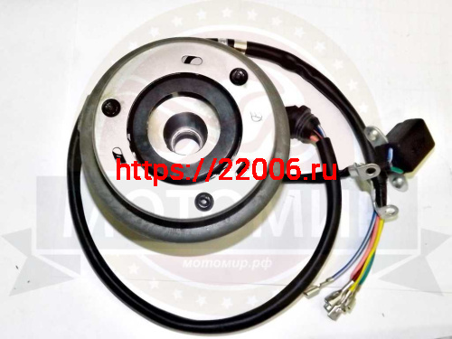 Зажигание 157FMI в сборе с маховиком Симплер, Хантер150, CrossFire 8 катушек фото 2 Зажигание 157FMI в сборе с маховиком Симплер, Хантер150, CrossFire 8 катушек фото 2