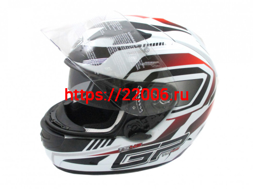 Мотошлем THH TS-42 №11 white/red (XXL) Мотошлем THH TS-42 №11 white/red (XXL)