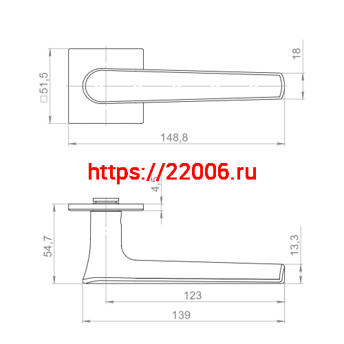 Ручка Armadillo (Армадилло) раздельная K.YM.VANILLA MWSC-33 итальянский тисненый фото 5 Ручка Armadillo (Армадилло) раздельная K.YM.VANILLA MWSC-33 итальянский тисненый фото 5