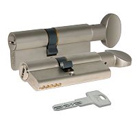 Цилиндровый механизм Kale kilit (Кале килит) с вертушкой 164 BM/100 (40+10+50) mm никель 5 кл.