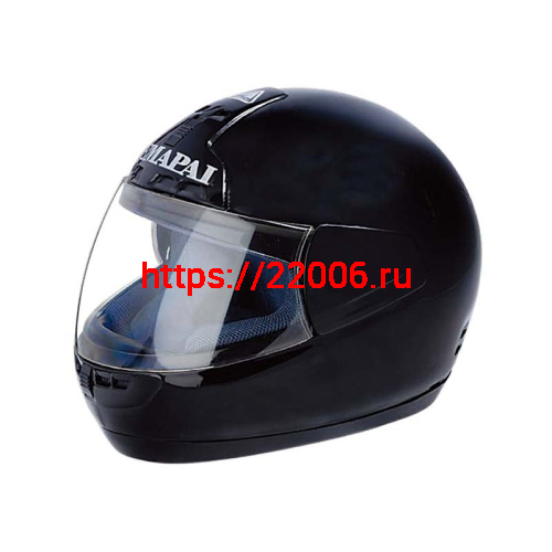 Мотошлем YM-801А черный (L) Мотошлем YM-801А черный (L)