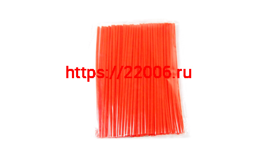 Накладки на спицы "Spoke Skins" 21/19 (компл.76шт) красный