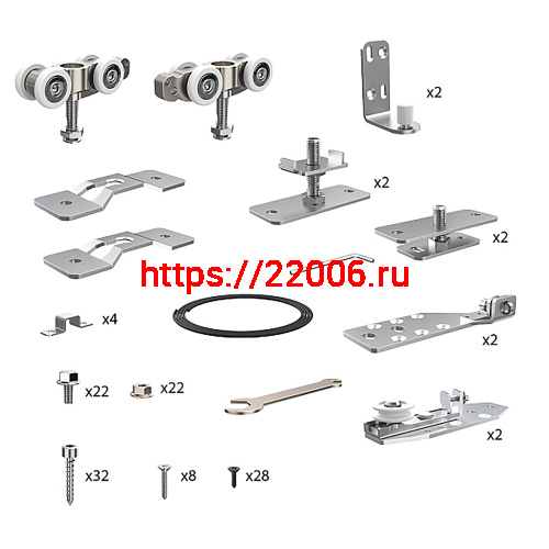 Комплект Armadillo (Армадилло) для профильных телескопических дверей SLD.Comfort-PRO.SET5.PROF telescope/80 фото 2 Комплект Armadillo (Армадилло) для профильных телескопических дверей SLD.Comfort-PRO.SET5.PROF telescope/80 фото 2