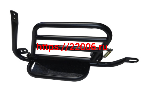 Подножка пассажира с подставкой для багажа VORTEX правая Подножка пассажира с подставкой для багажа VORTEX правая