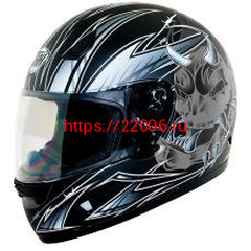 Мотошлем THH TS-38 №5 black/gray (S) Мотошлем THH TS-38 №5 black/gray (S)