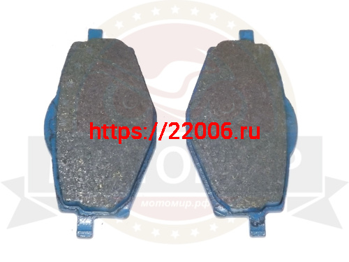 Колодки тормозные дисковые Yamaha YBR125 №2 Колодки тормозные дисковые Yamaha YBR125 №2