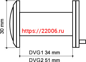 Глазок Armadillo (Армадилло) дверной противопожарный, оптика стекло DV-PRO 1/60-35/BR/HD (DVG1/HD) SG мат. золото фото 3 Глазок Armadillo (Армадилло) дверной противопожарный, оптика стекло DV-PRO 1/60-35/BR/HD (DVG1/HD) SG мат. золото фото 3