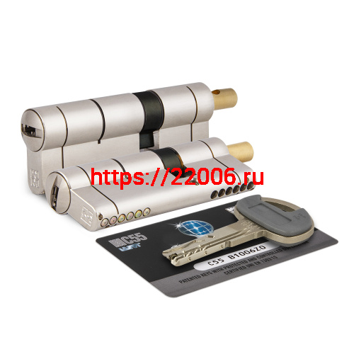 Цилиндровый механизм Mottura (Моттура) под вертушку C55F414101C5 (82 мм/36+10+36), МАТ.НИКЕЛЬ Цилиндровый механизм Mottura (Моттура) под вертушку C55F414101C5 (82 мм/36+10+36), МАТ.НИКЕЛЬ