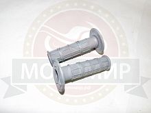 Ручка руля правая (газа) Fighter 125 + руля левая (резинка) (компл.)