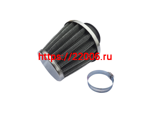 Фильтр воздушный нулевого сопротивления (1) КОНУС 72мм (d=35 мм) АТВ, Альфа