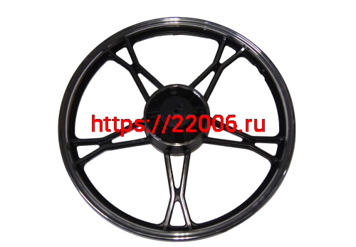 Обод 17" задний литой, барабан. тормоз 1,4-17  Альфа, FORESTER STREET (НАБОР) фото 2