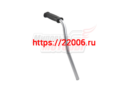 Ручка левая в сборе (рукоятка+трубка) ТИП-3 мотокосы BC/GBC-033/043/052