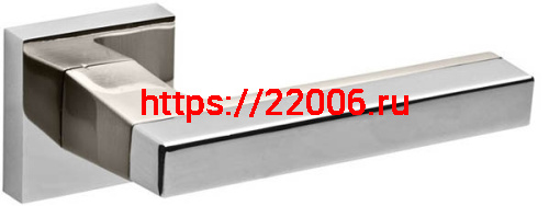 Ручка Fuaro (Фуаро) раздельная K.DM51.FLASH (FLASH DM) CP/SN-8 хром/матовый никель Ручка Fuaro (Фуаро) раздельная K.DM51.FLASH (FLASH DM) CP/SN-8 хром/матовый никель