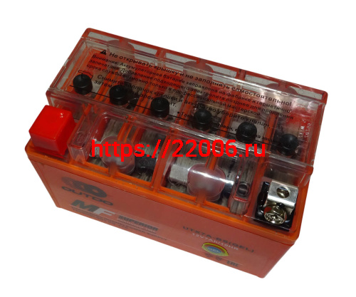 Аккумулятор 12В  7 А/ч  UTX7A-BS GEL, OUTDO  (150х86х94) прямая пол. фото 3