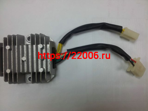 Реле регулятор напряжения 152QMI, 157QMJ 125/150cс 7 проводов 2 штекера (4+3 контакта) ТММП Реле регулятор напряжения 152QMI, 157QMJ 125/150cс 7 проводов 2 штекера (4+3 контакта) ТММП