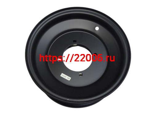 Диск SCOUT для ATV 10", 10"х 5" (4х110) ЦО 90мм, ET +14, черный,BEORN,"Avenger", штампованный  (ПР фото 2