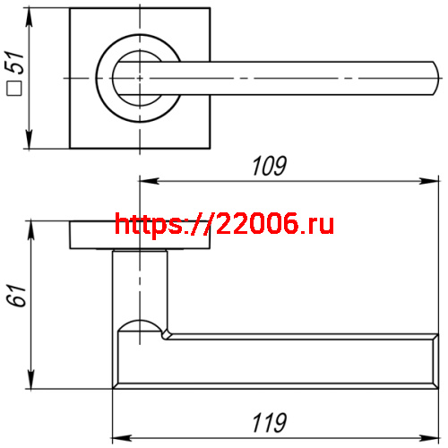Ручка Ajax (Аякс) раздельная K.JK51.POLO (POLO JK) GR-23 графит фото 2 Ручка Ajax (Аякс) раздельная K.JK51.POLO (POLO JK) GR-23 графит фото 2