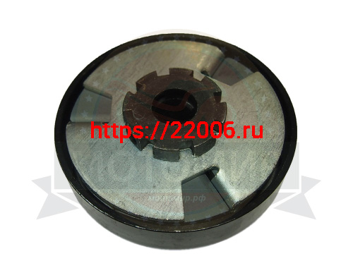 Сцепление автоматическое, на вал 19 мм, шкив В, 2 ручейковый фото 2 Сцепление автоматическое, на вал 19 мм, шкив В, 2 ручейковый фото 2
