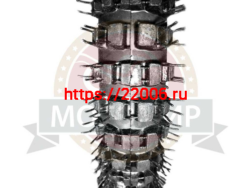 Покрышка  ПетроШина 18" Л-231, 3.25-18 (90/100-18) с камерой, кроссовая, Минск